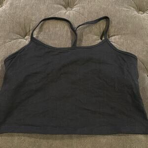 Victoria’s Secret PINK crop top with built in liner size medium